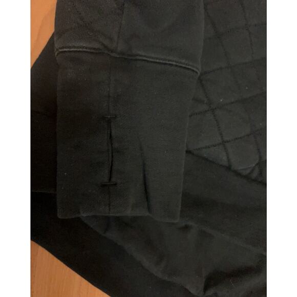 Lululemon Womens Engineered Warmth Half-Zip Pullover Emboss Black Size 4 - Picture 14 of 16